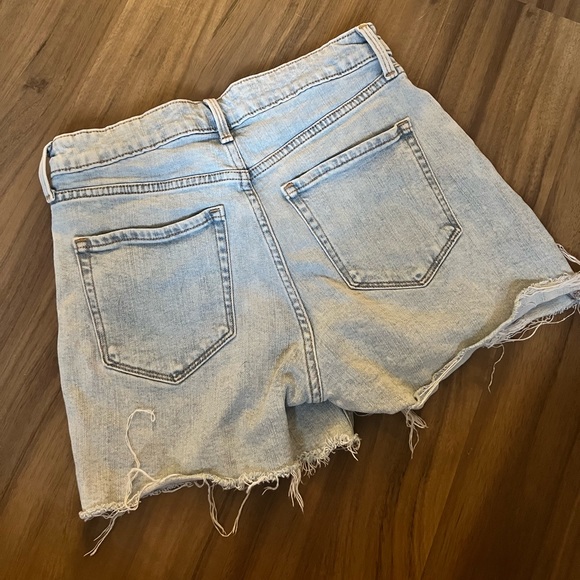 Old Navy Distressed Light Wash Shorts - Picture 2 of 7
